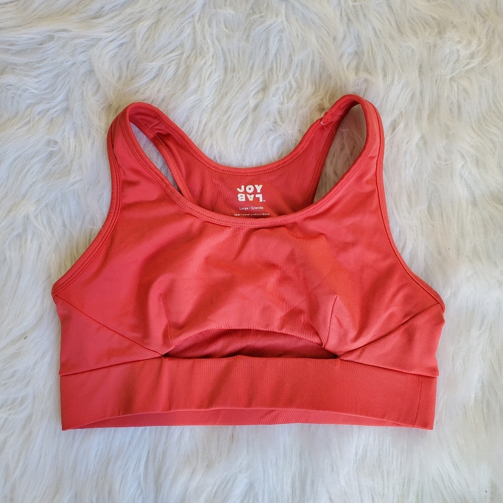 Joy Lab Cutout Sports Bra LG